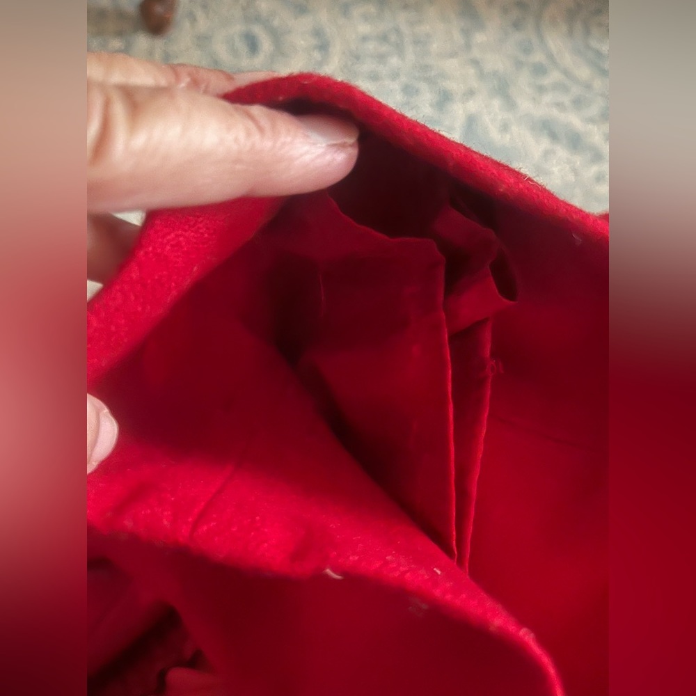 SOLD Vintage❤️ red blazer and matching pants - Picture 14 of 16